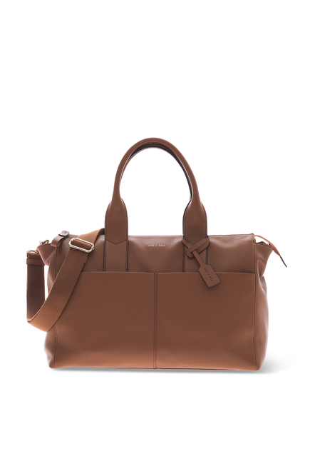 Jemima Leather Changing Bag